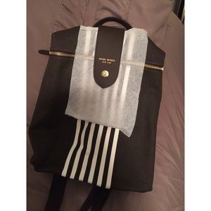 Henri Bendel Canvas Backpack 🎒🧡🍂